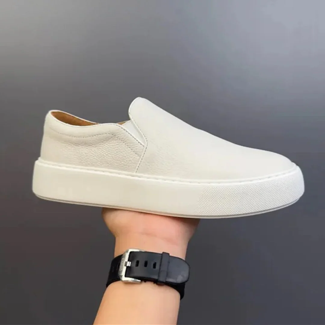 Zapatillas casual blancas para hombre - Imagen 5