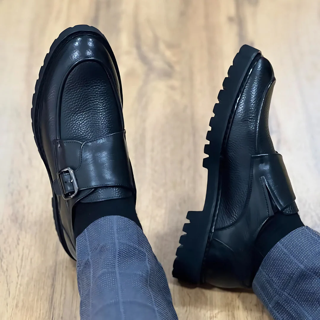 Zapatos Ergon贸micos de Cuero para Hombre - Imagen 4
