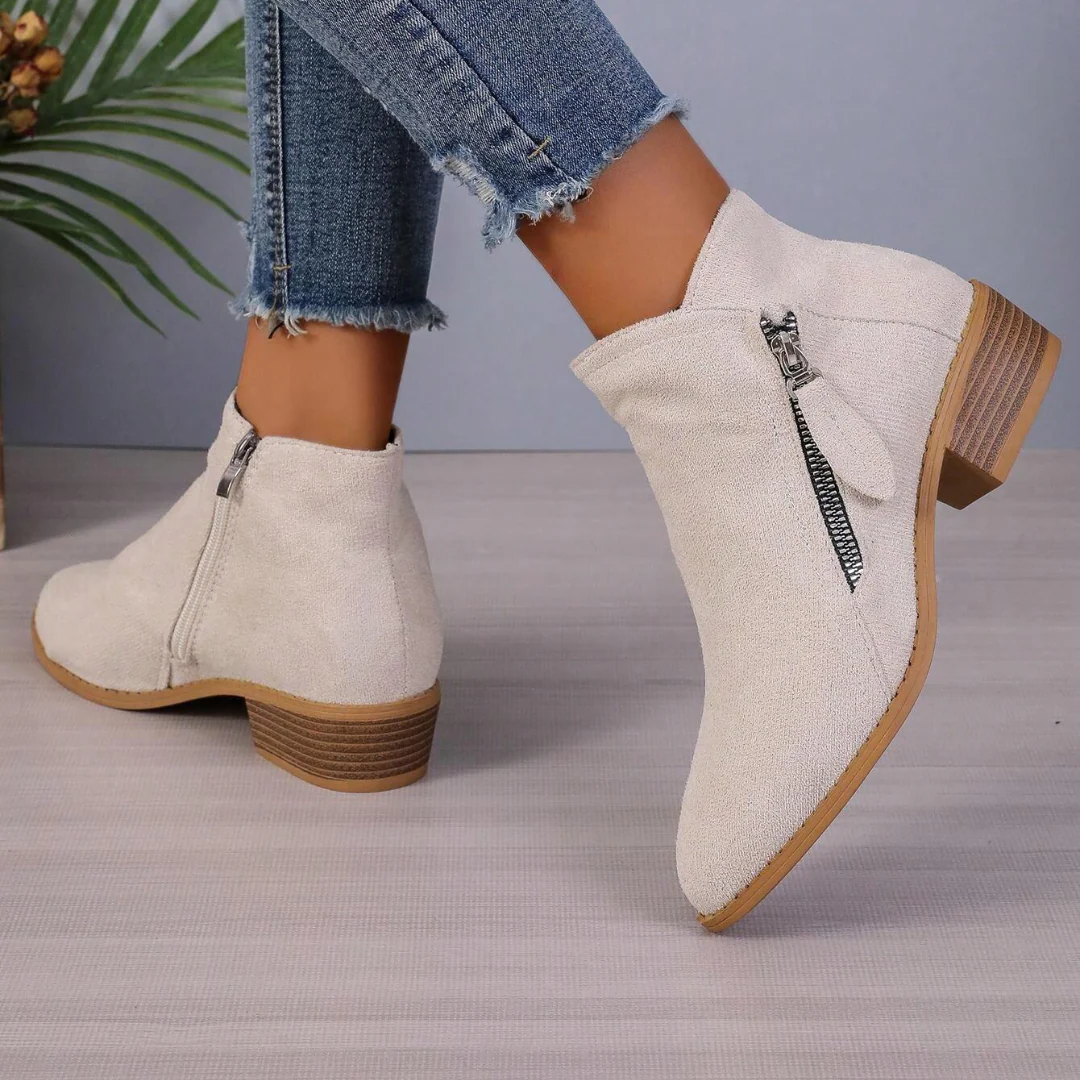 Botas de caña media para mujer con cremallera lateral® - Imagen 3