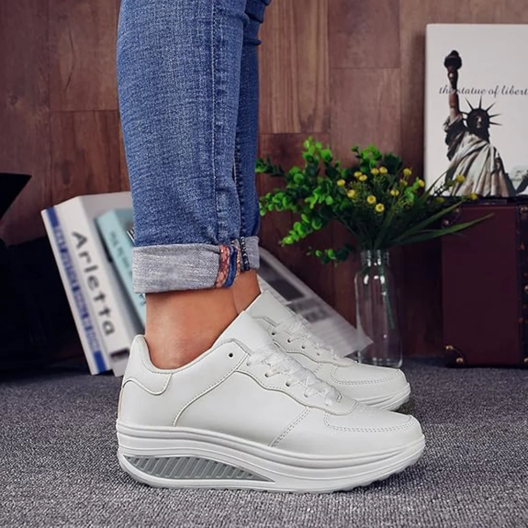 Zapatillas deportivas de suela alta para mujer - Imagen 4