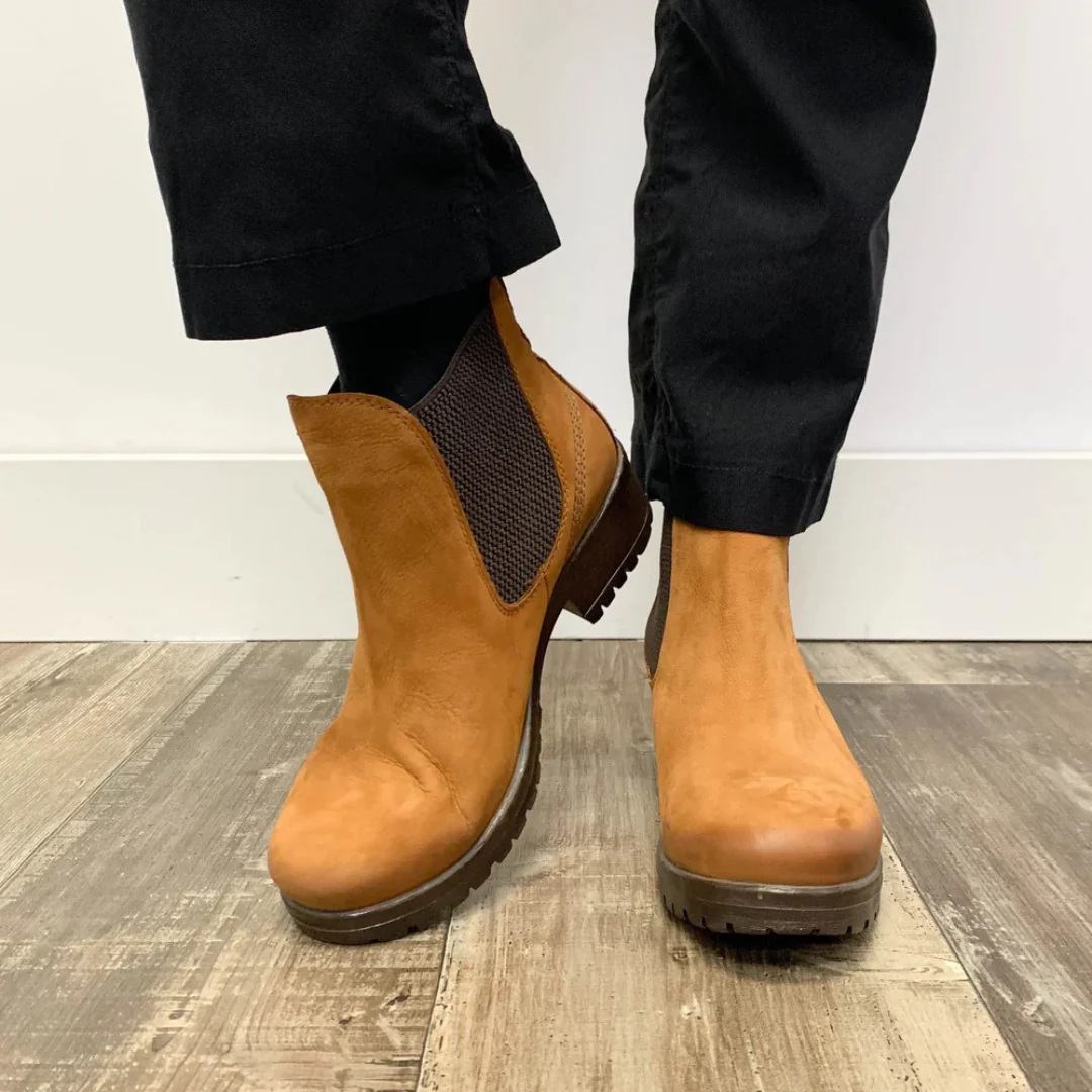 Botas de Cuero con Suelas Resistentes para Mujer - Imagen 5