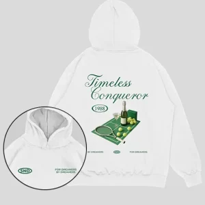 Hoodie Blanca Tennis (UNISEX)