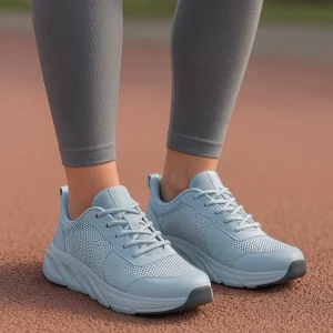 Zapatillas ortopédicas deportivas con cordones, un estilo moderno para mujer