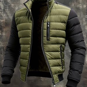 Roveri™ | Chaqueta acolchada para hombres con cremallera