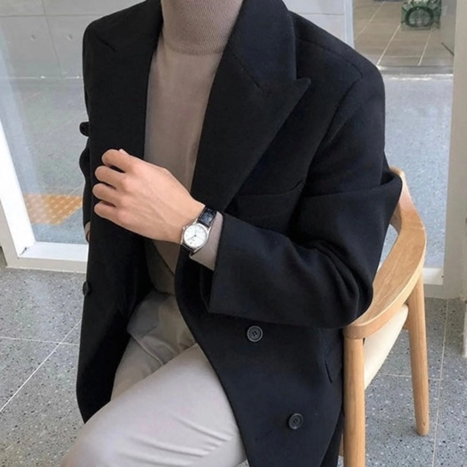 Bram | Abrigo Elegante de Doble Forro Para Hombre - Imagen 6