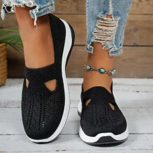 Zapatillas Deportivas Ortopédicas sin Cordones para Mujer