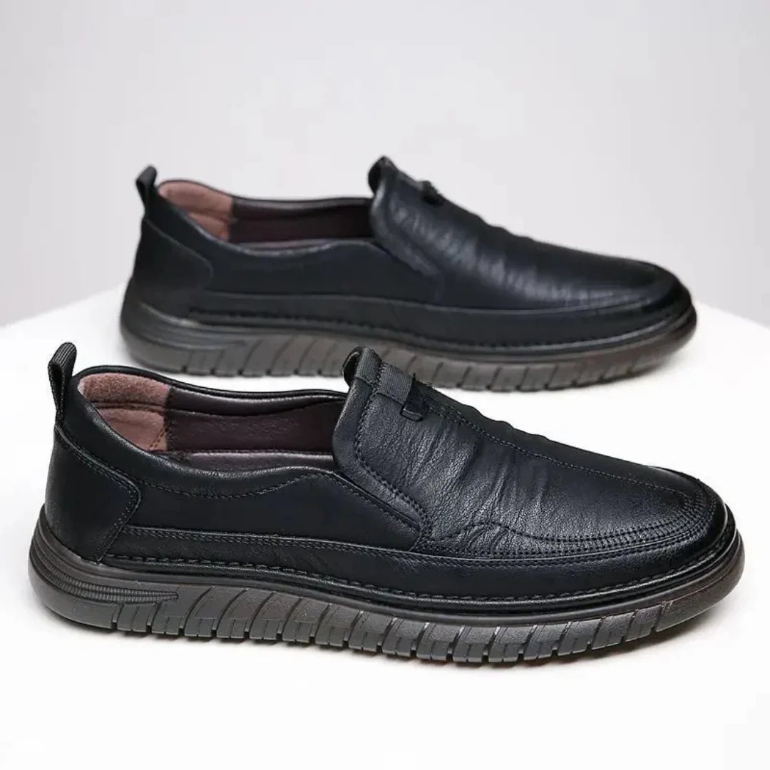 Mocasines de Piel Auténtica para Hombre con Diseño Clásico y Suela Antideslizante® - Imagen 5