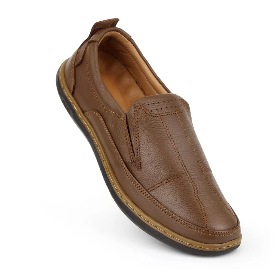 Zapatos ergon贸micos de cuero para hombre - Imagen 5