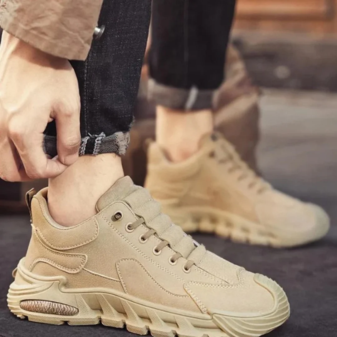 Zapatos casual antideslizantes de suela gruesa para hombre - Imagen 5