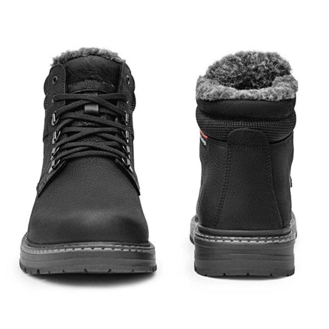 Botas de Invierno en Cuero Natural - Imagen 5