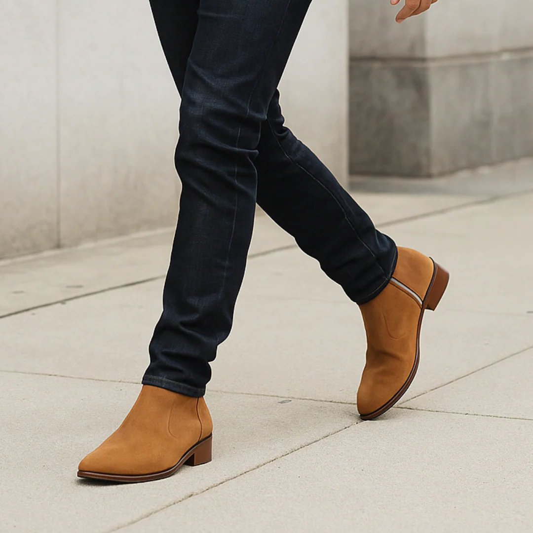 Botas Cortas en Ante de Hombre庐 - Imagen 3