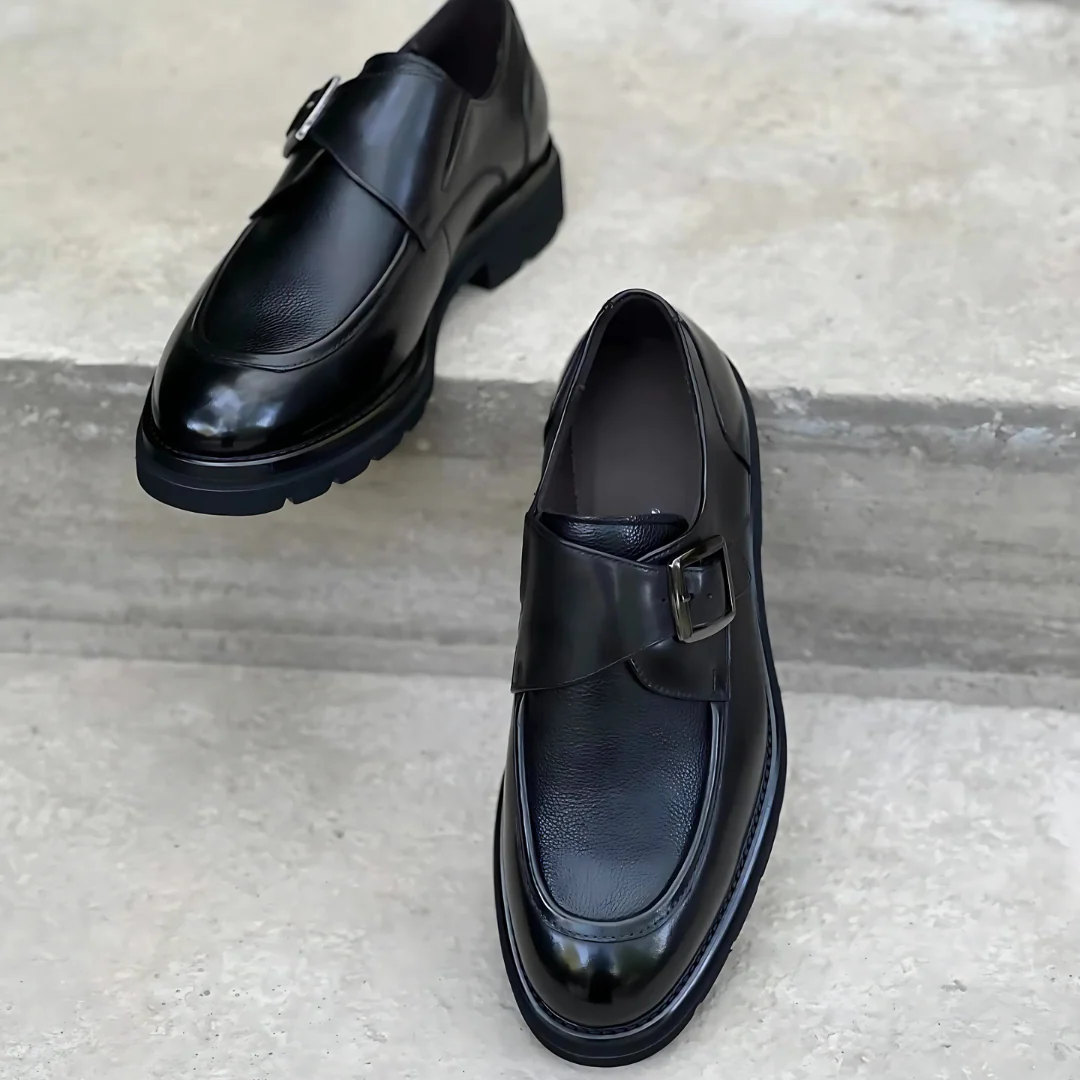 Zapatos Ergon贸micos de Cuero para Hombre - Imagen 5