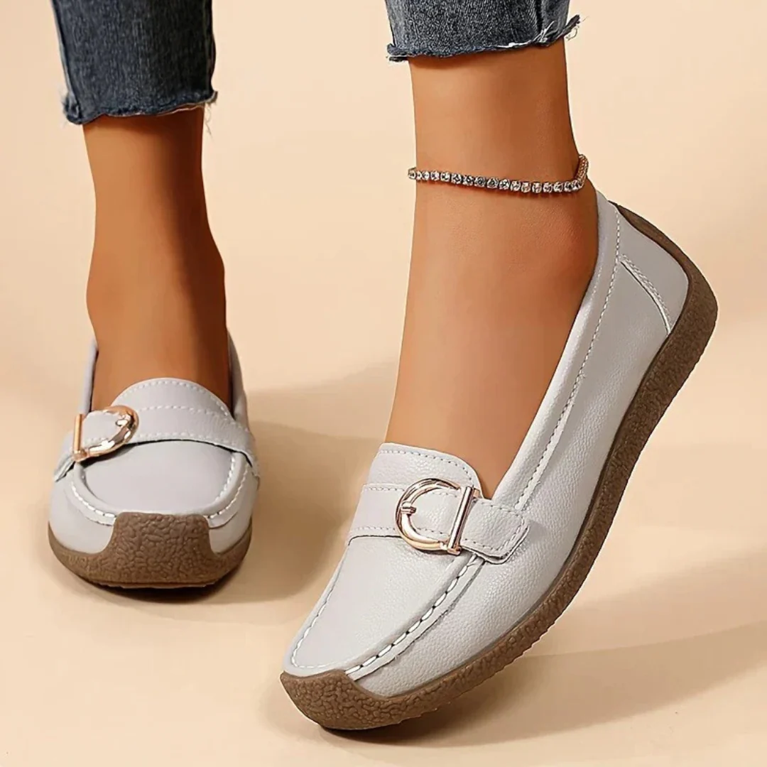 Zapatos Casuales Ergon贸micos de Cuero para mujer - Imagen 7
