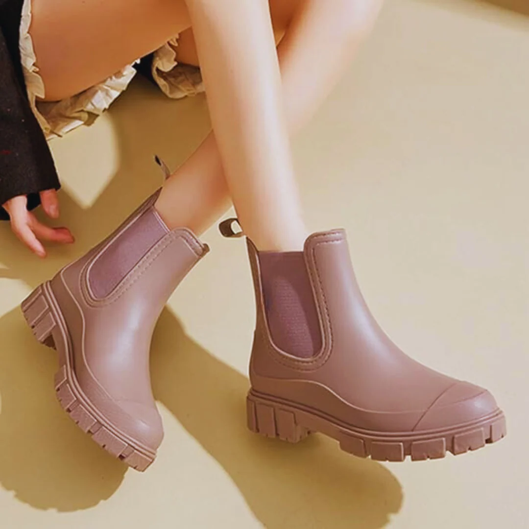 Botas impermeables para mujer con suela antideslizante - Imagen 5