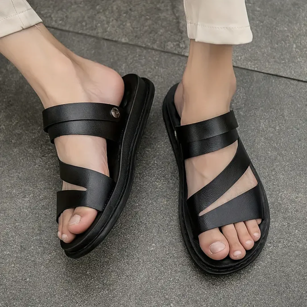 Sandalias con suela ergon贸mica y antideslizante para hombre庐 - Imagen 5