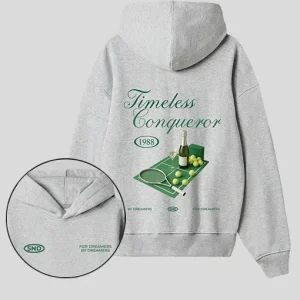 Hoodie Gris Tennis (UNISEX)