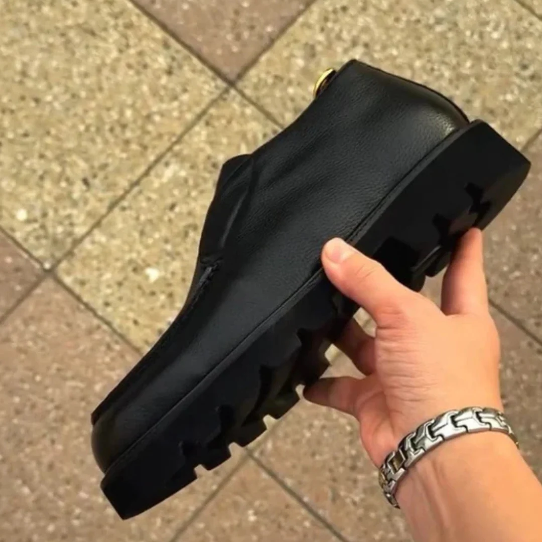 Zapatos Ortop茅dicos de Cuero para Hombre - Imagen 7