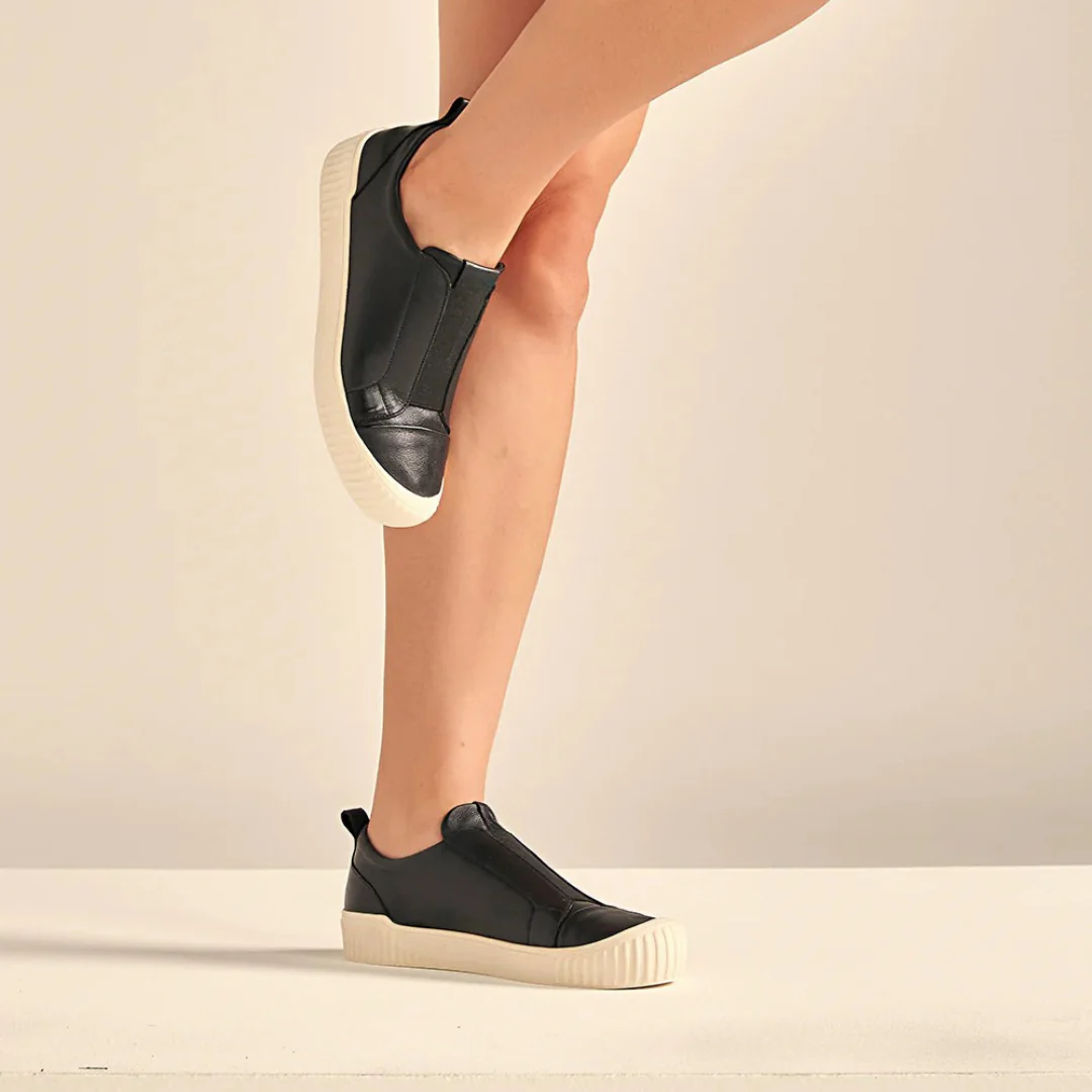 Zapatillas Sin Cordones de Cuero para Mujer - Imagen 5