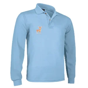 Polo para niños manga larga