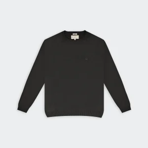 Chompa Para Hombre DUNKELVOLK PIMA KNIT CREW Negro