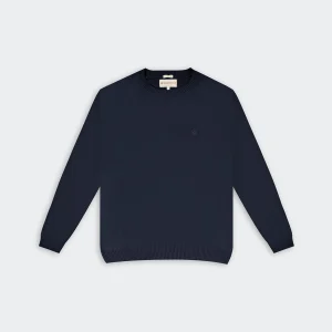 Chompa Para Hombre DUNKELVOLK PIMA KNIT CREW Azul