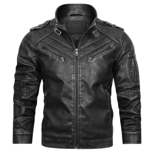 Miles | Chaqueta de Cuero Formal Para Hombre