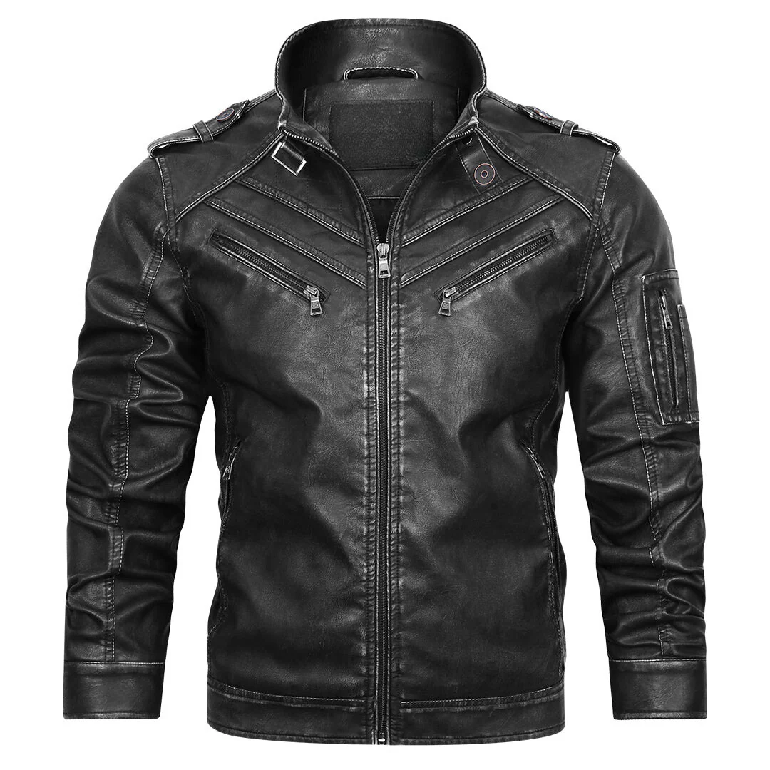 Miles | Chaqueta de Cuero Formal Para Hombre