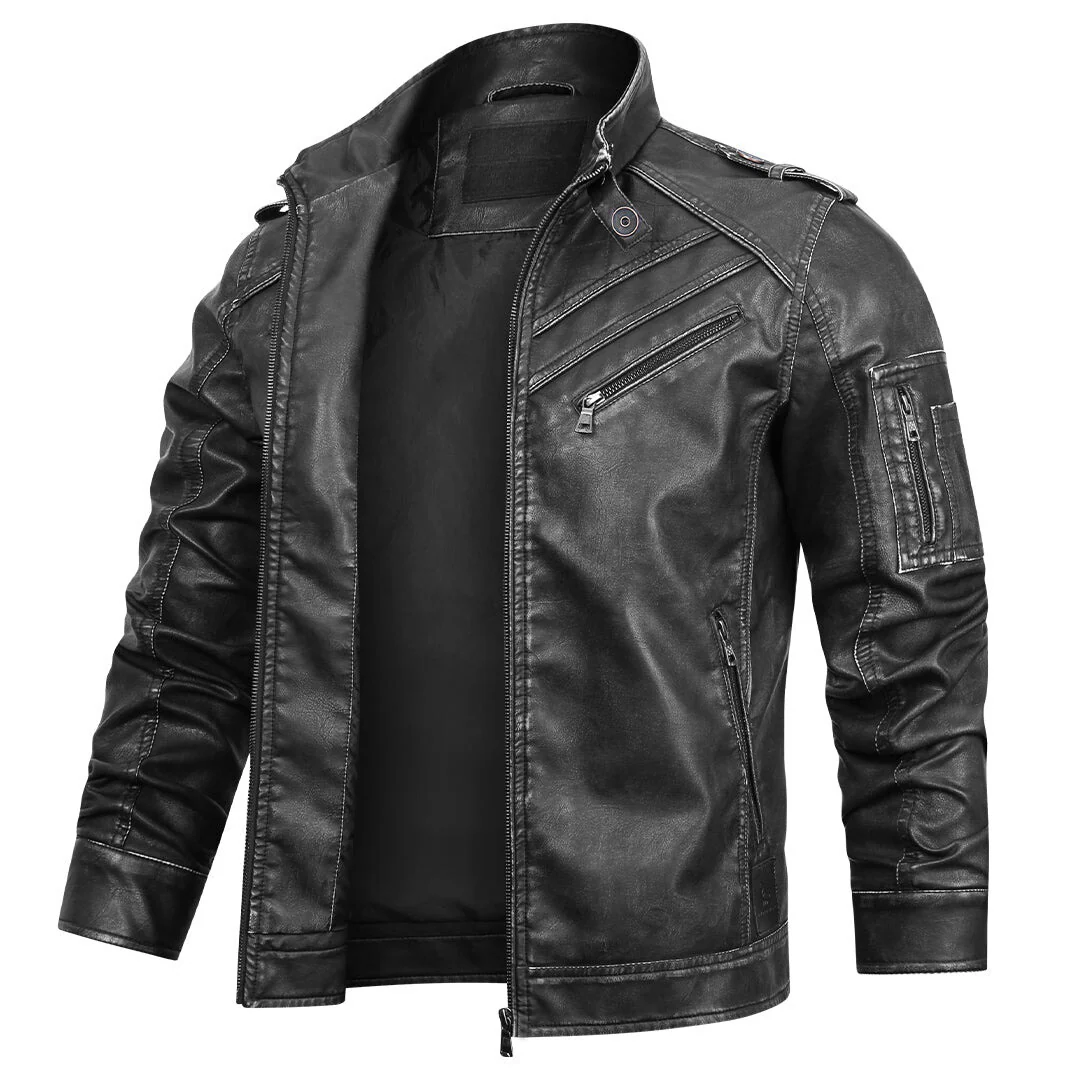 Miles | Chaqueta de Cuero Formal Para Hombre - Imagen 5