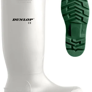 Bota de agua PVC/Nitrilo blanca caña alta