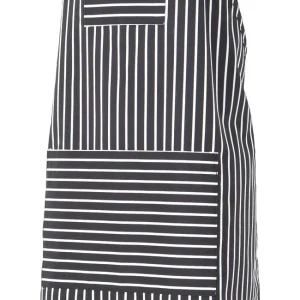 Delantal con peto y 2 bolsillos