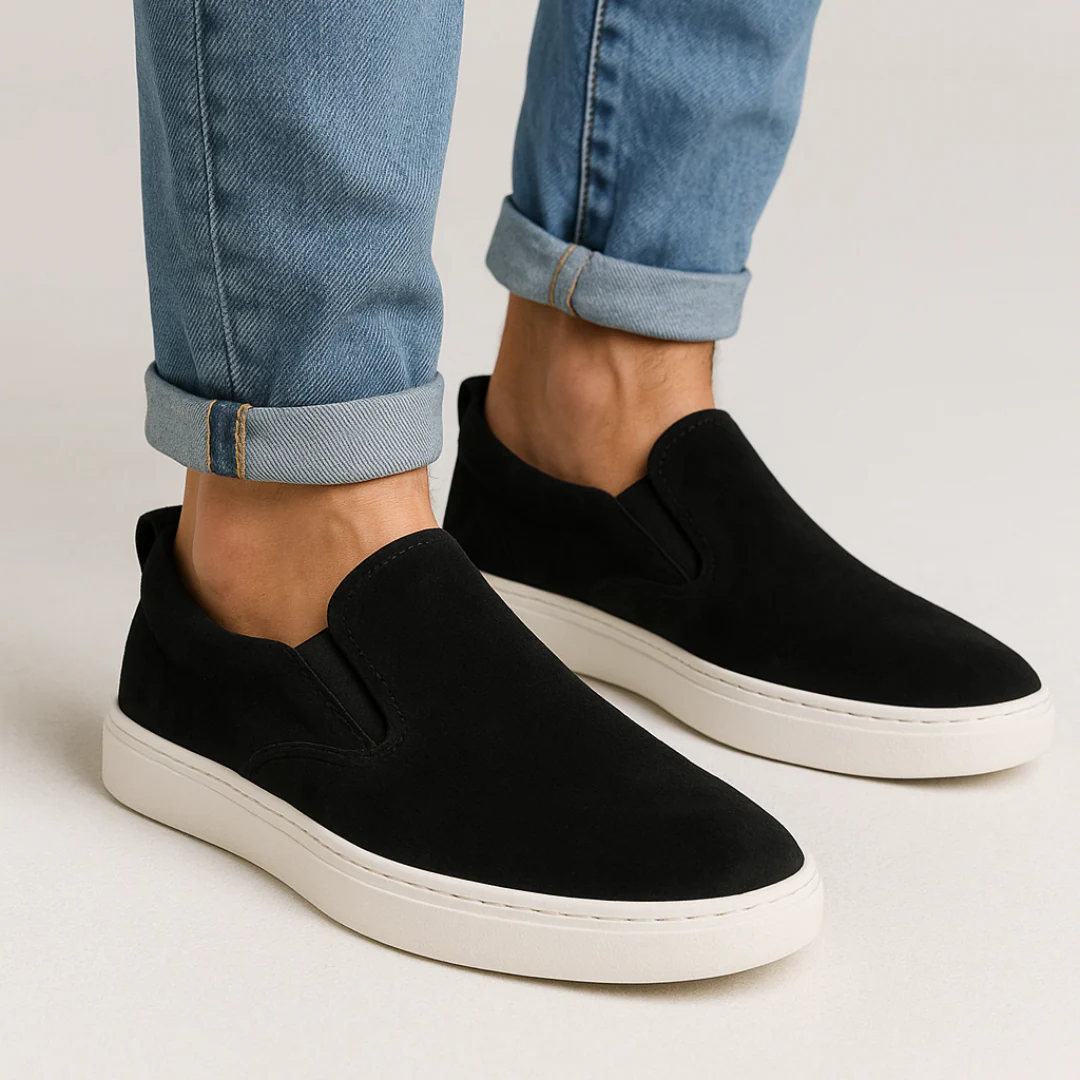 Mocasines ortop茅dicos de gamuza para hombre - Imagen 6