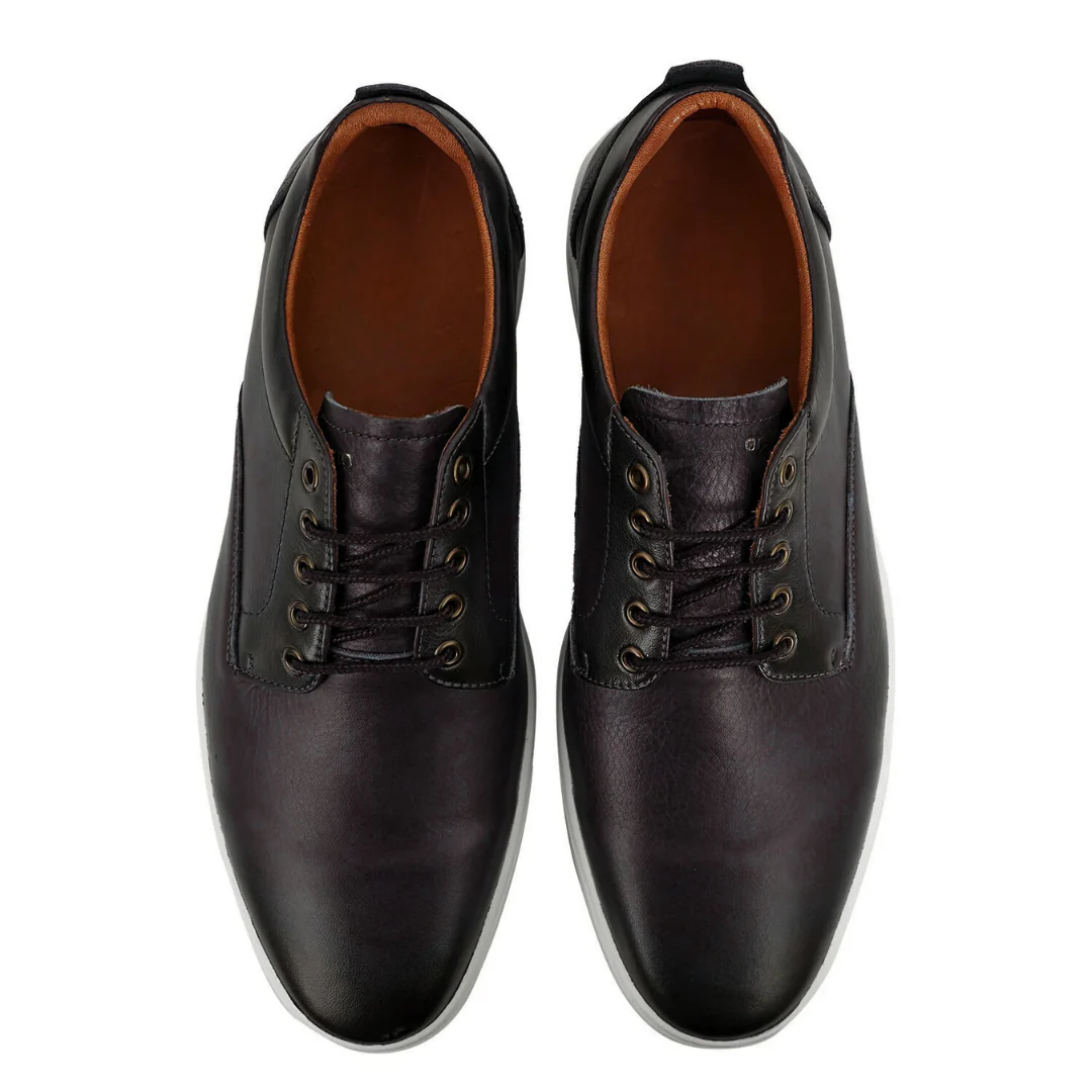 Zapato Ortop茅dico de Cuero con Suela Antideslizante para Hombre - Imagen 7