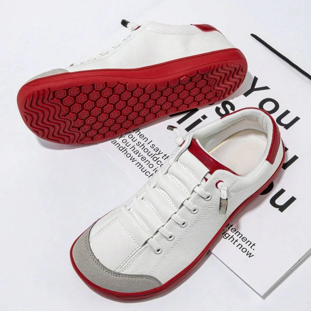 Zapatillas casual de tela con puntera ancha Unisex - Imagen 9