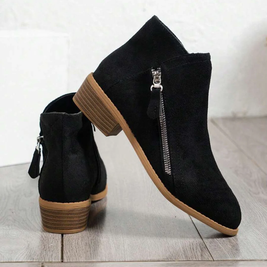 Botas de caña media para mujer con cremallera lateral® - Imagen 7