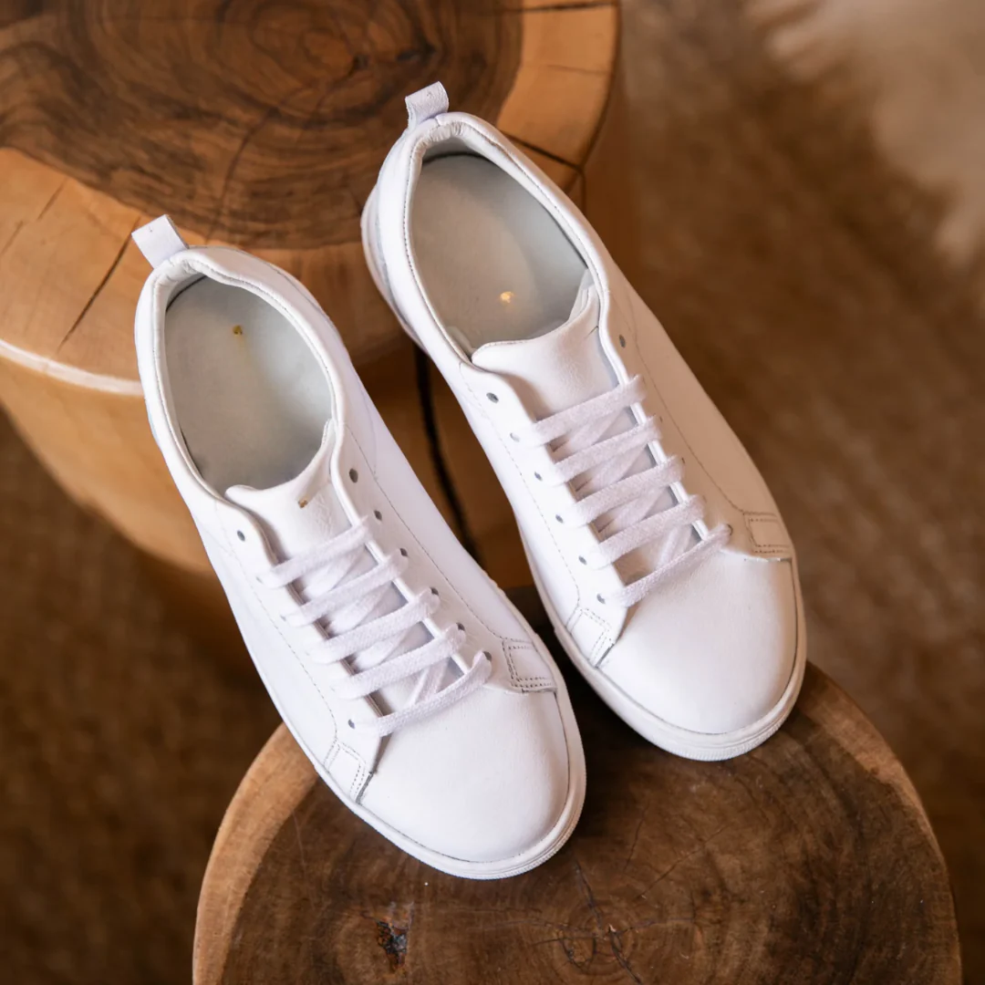 Zapatilla de Cuero con Estilo Urbano para Mujer庐 - Imagen 9