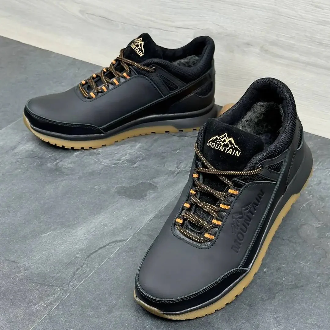 Botas de Cuero Genuino con M谩ximo Aislamiento T茅rmico para Hombre