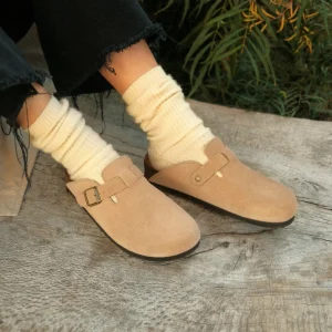 Suecos casuales con diseño ergonómico y fabricación artesanal para mujer