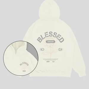 Hoodie hueso Blessed (UNISEX)