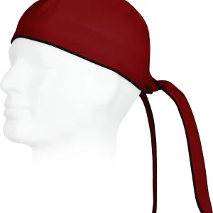 Bandana lisa con vivo a contraste.  Talla única