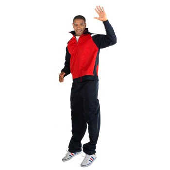 Chandal colores combinados de chaqueta y pantal贸n