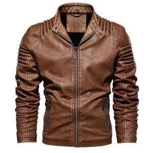 Nolan | Chaqueta de Cuero Empire