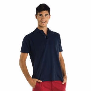 Polo de manga corta 100% algodón