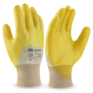 Guante de nitrilo flexible dorso transpirable MA688-NTF