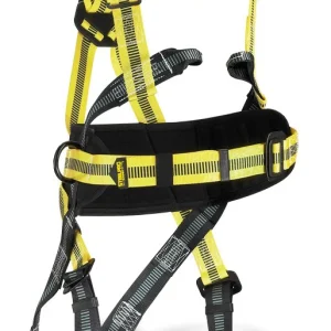 Arnés con enganche frontal y dorsal y cinturón de posicionamiento STEELTEC-1