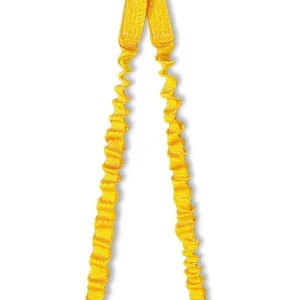 Cinta elástica y Y de 1,5 con abosorvedor y mosquetones modelo STEEL FLEX