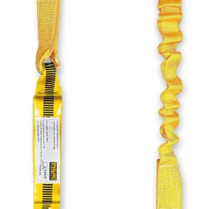 Cinta elástica 1,50m con abosorvedor y mosquetones modelo STEEL FLEX