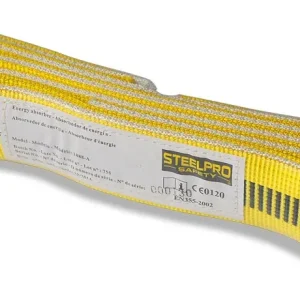 Abosorvedor de energía sin mosquetones