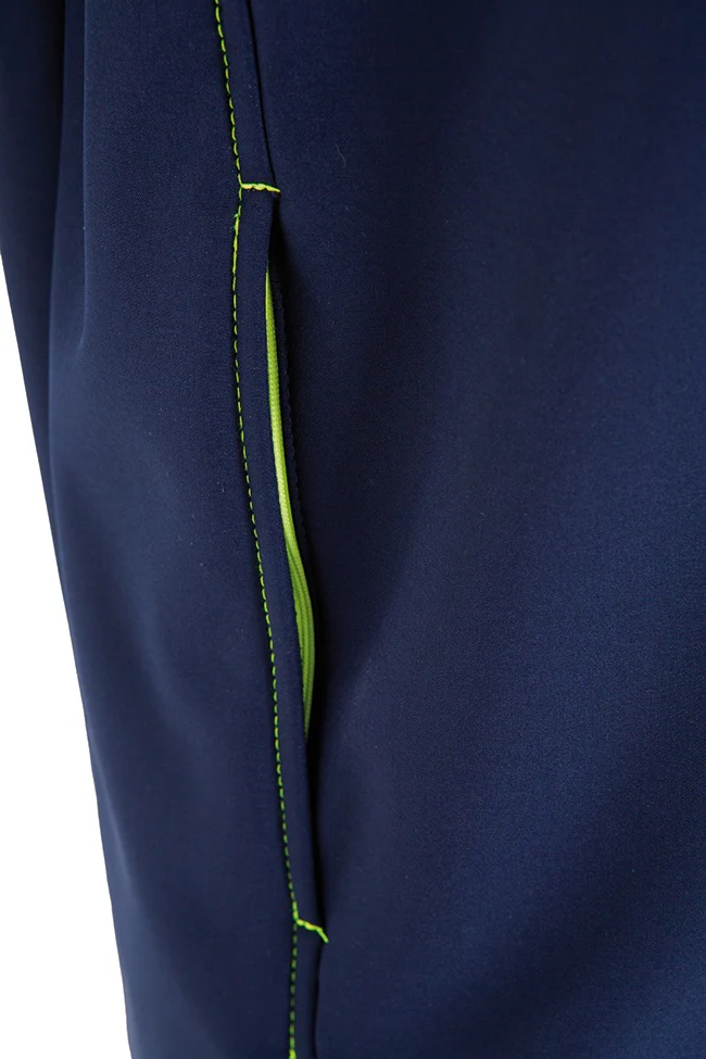 Cazadora SoftShell con cremallera central bicolor - Imagen 5