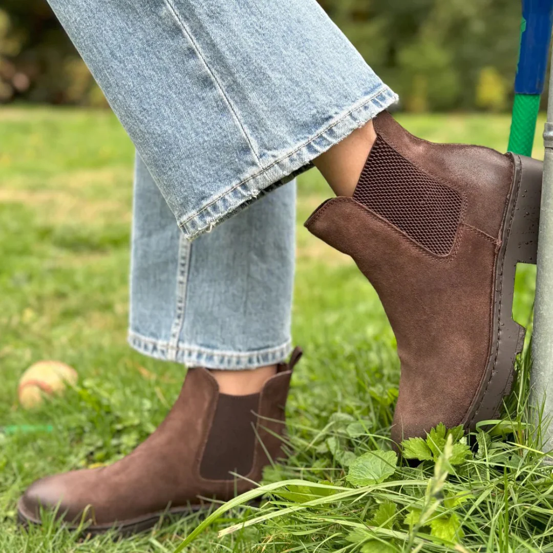 Botas de Cuero con Suelas Resistentes para Mujer - Imagen 9