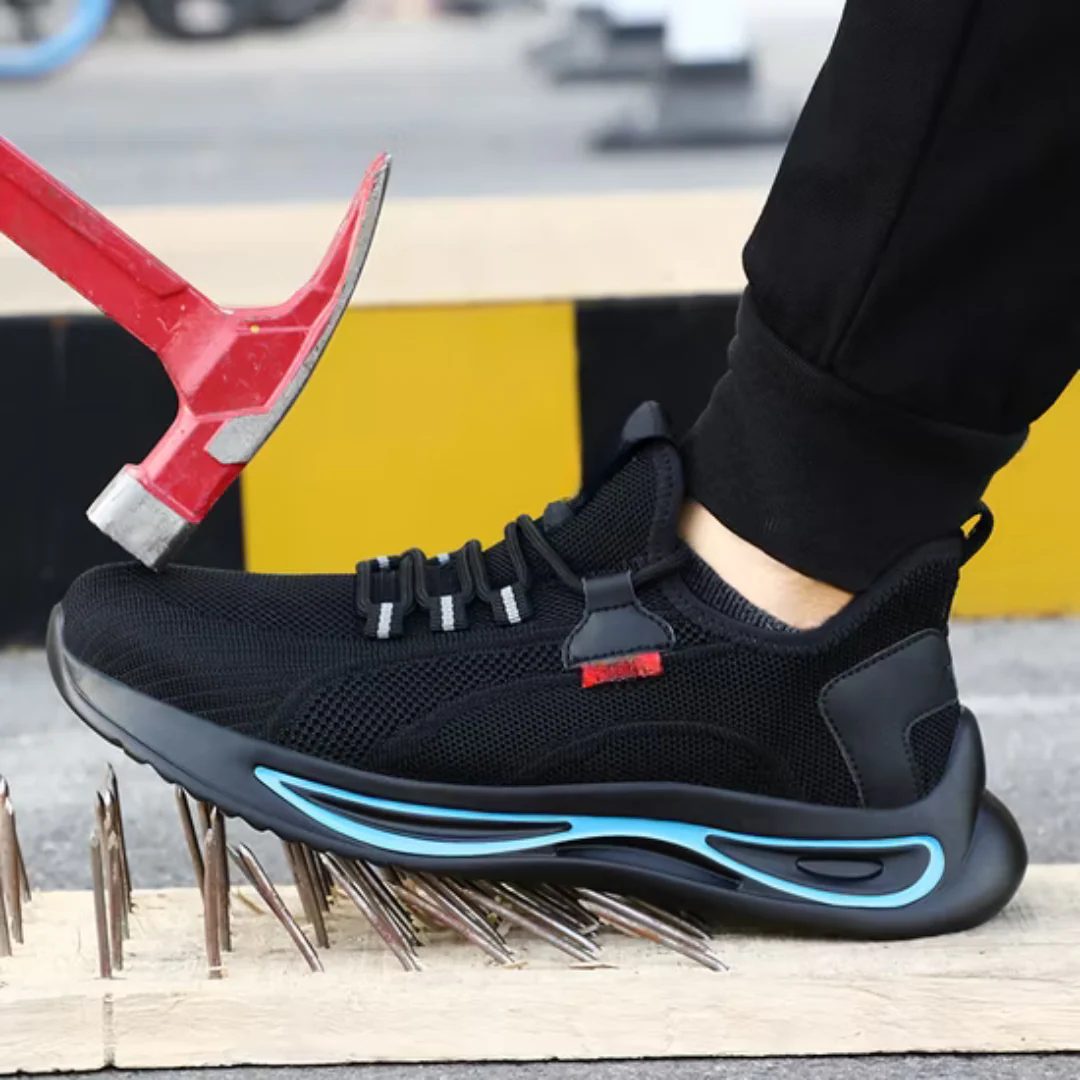 Zapatos de seguridad con puntera de acero para hombre - Imagen 7